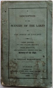 Ein Exemplar von Wordworths Guide to the Lakes (1882)